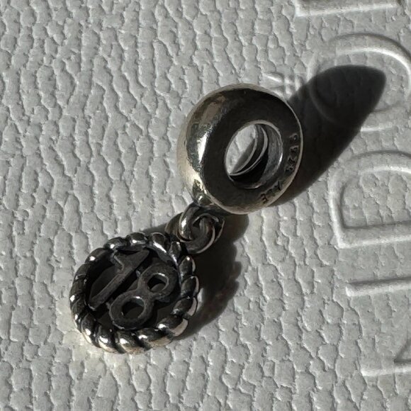 Pandora 18th Birthday Dangle Charm - Picture 4 of 5